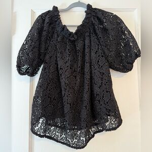 Anthropologie Maeve S off shoulder top